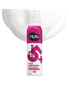 Мусс для волос Сверхсильная фиксация 5+ Volume & Max Hold 150 Mure