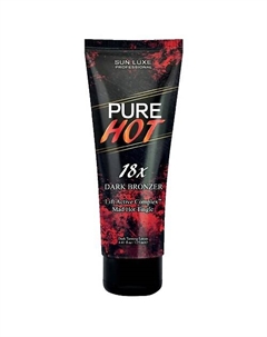 Крем для загара в солярии "Pure Hot 18х" с тингл-эффектом 125 Sun luxe professional