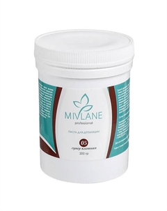 Сахарная паста для шугаринга и депиляции Супер плотная 200 Mivlane
