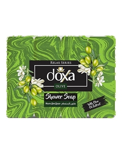 Мыло твердое SHOWER SOAP Микс ароматов с глицерином 600 Doxa