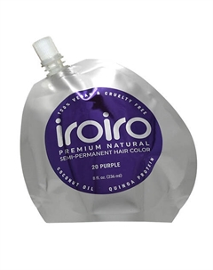 Семи-перманентный краситель для волос 20 PURPLE Пурпурный 236 Iroiro