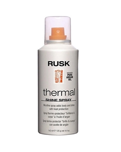 Лак для волос термозащитный для блеска Thermal Shine Spray 130 Rusk
