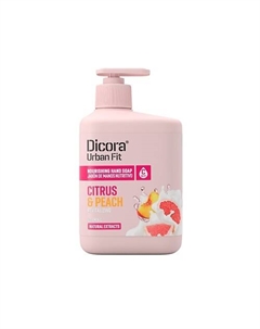 Жидкое мыло Vitamin C Citrus & Peach (цитрус и персик) 500 Dicora urban fit