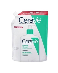 Очищающий гель для лица для нормальной и жирной кожи Foaming Cleanser (сменный блок) 473 Cerave