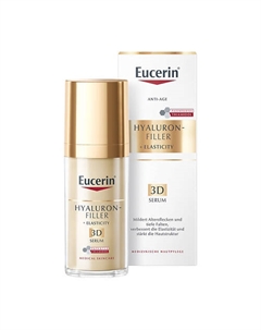 Антивозрастная 3D сыворотка против пигментации Hyaluron-Filler + Elasticity Serum 30 Eucerin