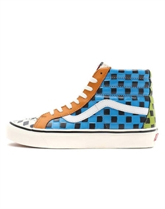 Кроссовки SK8 Hi 38 DX Anaheim Factory-Multi-Color Checkerboard Vans