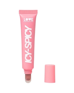 Блеск-плампер для губ глянцевый, с эффектом увеличения объема губ Icy-Spicy Plump Lip Love generation