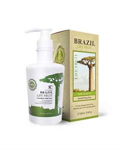 Шампунь глубокой очистки профессиональный Exceptional Nutrition Shampoo 550 Sc brazil life fruit