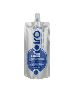 Семи-перманентный краситель для волос 45 DEEP BLUE Темно-синий 236 Iroiro