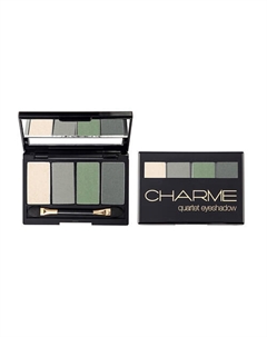 Тени для век четырёхцветные Quartet 01 Дымчатый квартет Charme