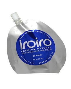 Семи-перманентный краситель для волос 30 VIOLET Фиолетовый 236 Iroiro