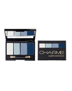 Тени для век четырёхцветные Quartet 01 Дымчатый квартет Charme