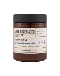 Ароматическая свеча «Childhood Memories» 180 Anna rozenmeer