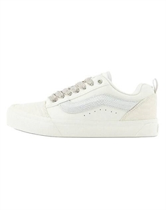 Кроссовки Knu Skool Anti-Slip Wear-Resistant Low-Top Skateboard Shoes Ecru Vans