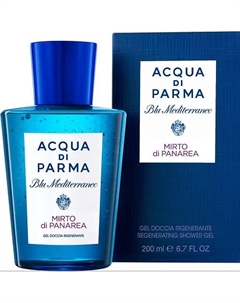 Парфюмированный гель для ванны и душа Blu Mediterraneo Mirto Di Panarea 200 Acqua di parma