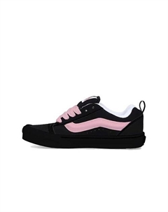 Кроссовки Knu Skool Coverage Slip Resistant Cushioning Abrasion Resistant Black Pink Vans