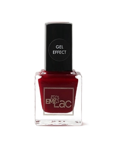 Ультрастойкий лак с гель-эффектом Малиновый красный №032 Emi