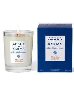 Ароматическая свеча Blu Mediterraneo Arancia Di Capri 200 Acqua di parma