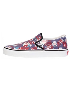 Кроссовки Classic Slip On Floral Red Vans