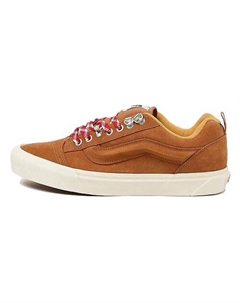 Кроссовки Knu Skool Anti-Slip Wear-Resistant Low-Top Skateboard Shoes Brown Vans