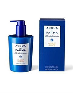 Парфюмированный лосьон для рук и тела Blu Mediterraneo Arancia Di Capri 300 Acqua di parma