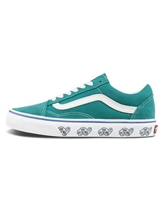 Кроссовки Sidewall Print Old Skool Blue Vans