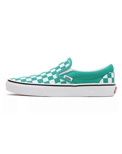 Кроссовки Classic Slip On 'Green White' Vans