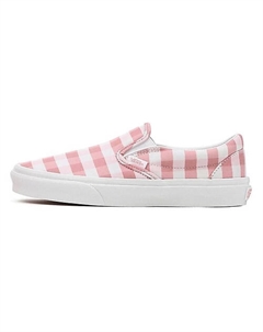 Кроссовки Classic Slip On 'Pink Gray White' Vans