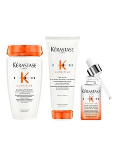 Набор для сухих волос Nutritive Set + Split Ends Serum Kerastase