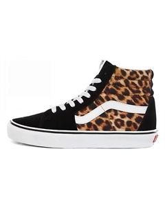 Кроссовки Sk8 Hi Leopard Black White Vans