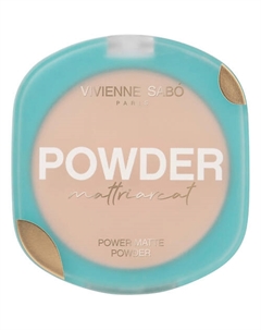 Пудра компактная матирующая Mattriarcat Vivienne sabo