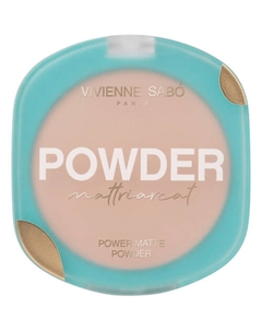 Пудра компактная матирующая Mattriarcat Vivienne sabo