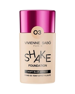 Тональный крем с натуральным блюр эффектом Shakefoundation Vivienne sabo