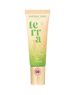 Матовый тональный крем Terra Vivienne sabo