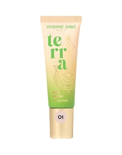 Матовый тональный крем Terra Vivienne sabo