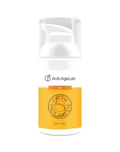 Крем пептидный антивозрастной от морщин 50+  для области вокруг глаз, лица, шеи 30 Anti-agelab