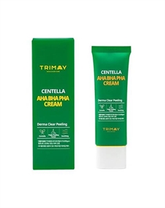 Восстанавливающий крем для лица с кислотами и экстрактом центеллы, против акне и воспалений 50 Trimay