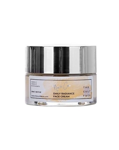 Увлажняющий крем для сияния лица с витаминами С и Е, скваланом, зеленым чаем и лакрицей 50 The cultface