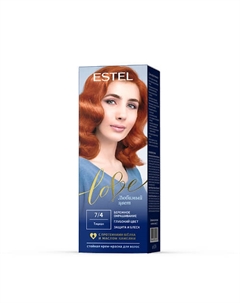 ESTEL Краска для волос, стойкая LOVE тон 7/4 Тициан 115 Estel professional