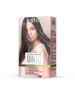 ESTEL Краска для волос без аммиака, UNIQ 5/76 шатен коричнево-фиолетовый 258 Estel professional