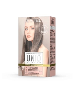 ESTEL Краска для волос без аммиака, UNIQ 7/1 русый пепельный 258 Estel professional