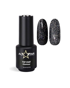 Глянцевый топ светоотражающий без липкого слоя Glamour 10 All star professional
