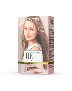 ESTEL Краска для волос без аммиака, UNIQ 8/76 русый коричнево-фиолетовый 258 Estel professional