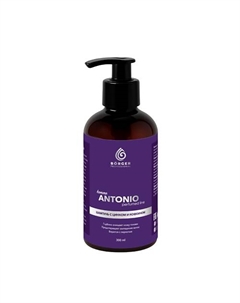 Шампунь от перхоти, с цинком и кофеином, парфюмированный безсульфатный, ANTONIO 300 Borger