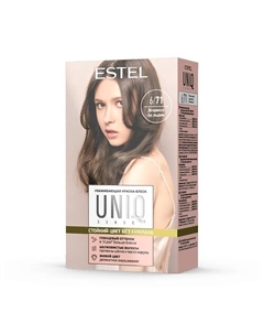 ESTEL Краска для волос без аммиака, UNIQ 6/71 русый коричнево-пепельный 258 Estel professional