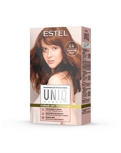 ESTEL Краска для волос без аммиака, UNIQ 6/4 тёмно-русый медный 258 Estel professional