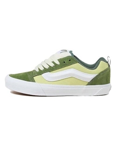 Кроссовки Knu Skool Low-Top Skateboard Shoes Green Vans
