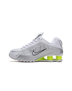 Кроссовки Shox R4 Wmns "Metallic Silver Volt" Nike