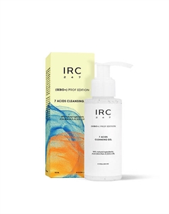 Очищающий гель 7 кислот AHA BHA PHA против черных точек, расширенных пор и акне 100 Irc 247