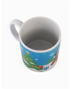 Кружка новогодняя сублимация «Лошадь» 320 мл, Микки Маус Disney